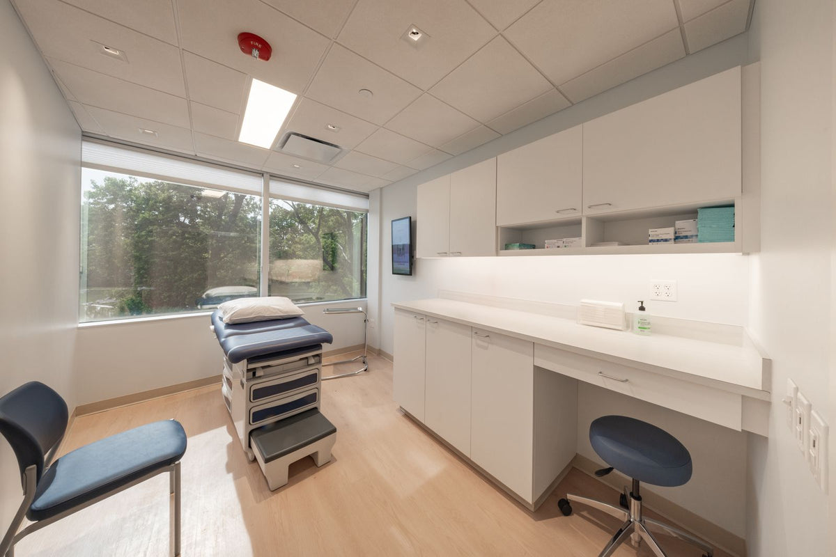 An exam room at Continuum.